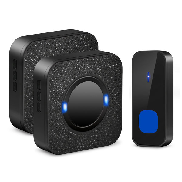 Symple Stuff 2 Receiver Wireless Door Chime Wayfair